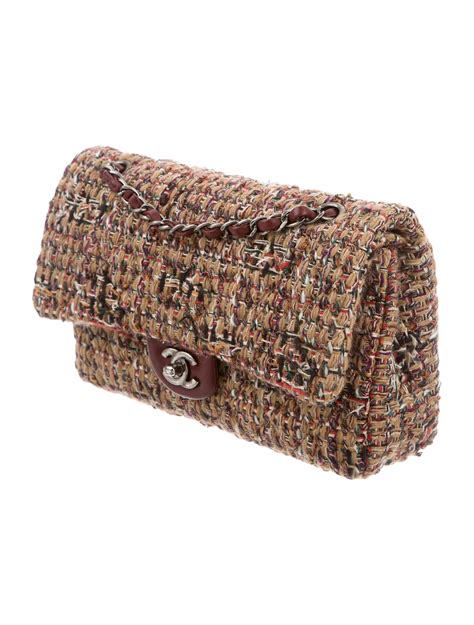 chanel tweed purse|chanel vintage tweed bag.